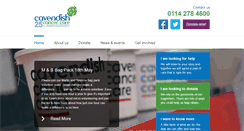 Desktop Screenshot of cavcare.org.uk